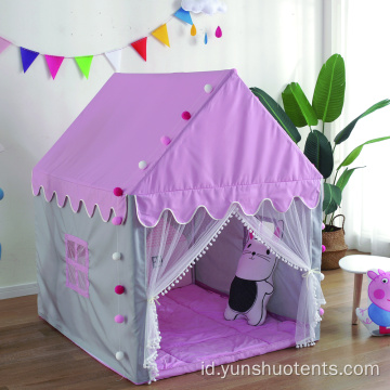 Rumah bermain tenda kastil anak-anak dalam ruangan